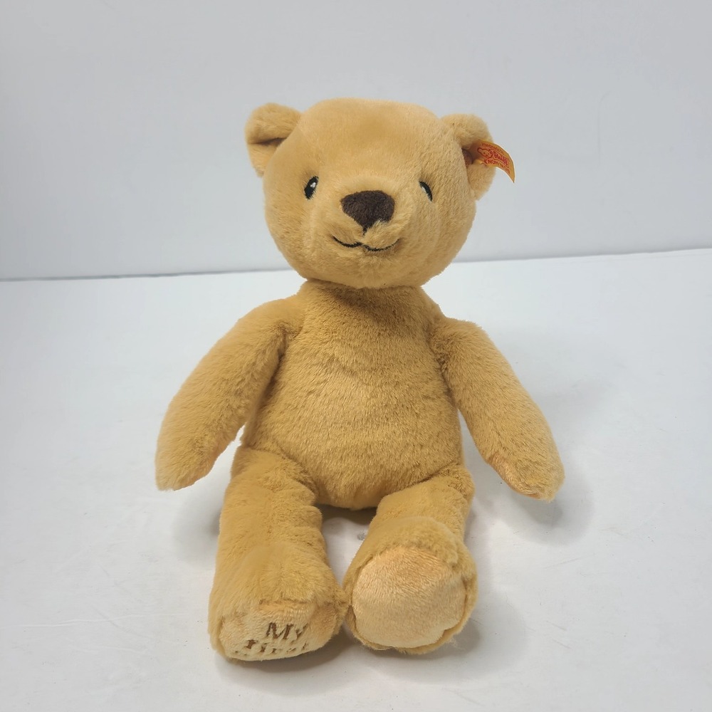 Steiff Soft Cuddly My‎ First Teddy Bear 10" Tan